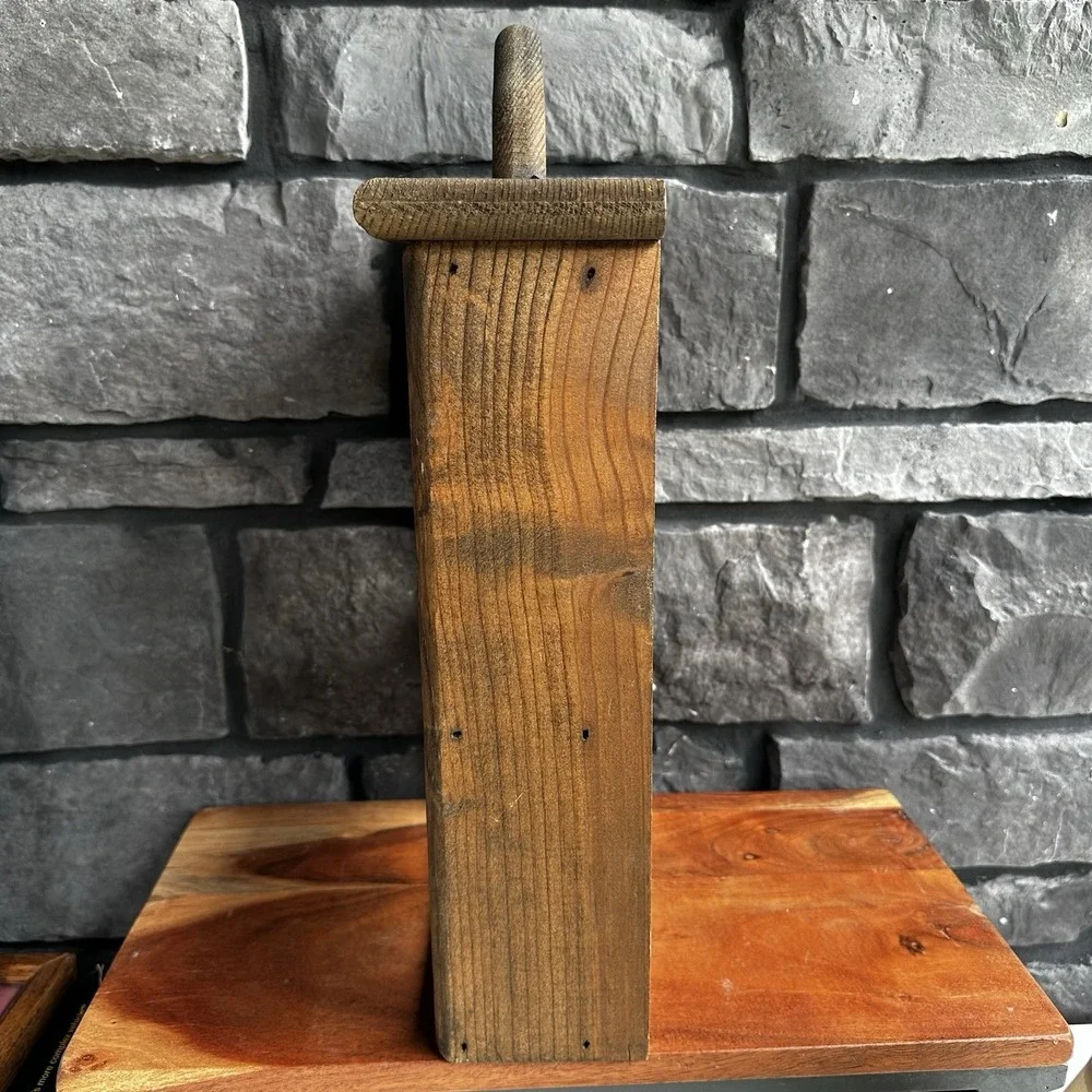 Vintage Wooden Heart Cutout Trinket Cubby Display Shelf Cottagecore Grandma Farm